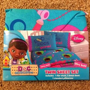 Doc McStuffins Twin sheet set